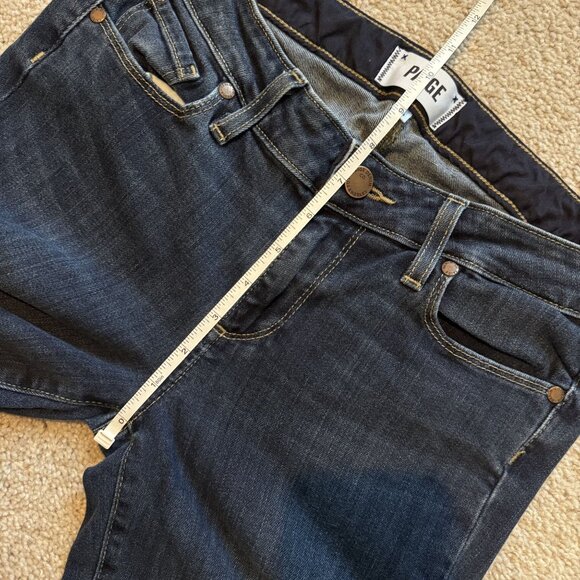 Paige Denim Skyline Boot Dark Wash Mid Rise Waist size 28 - Picture 4 of 7